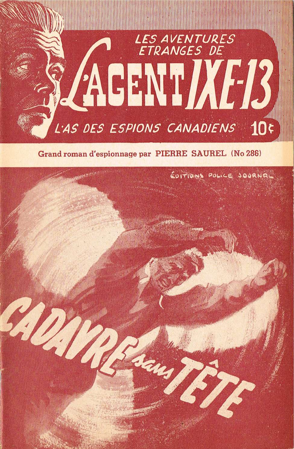 Book Cover For L'Agent IXE-13 v2 286 - Cadavre sans tête