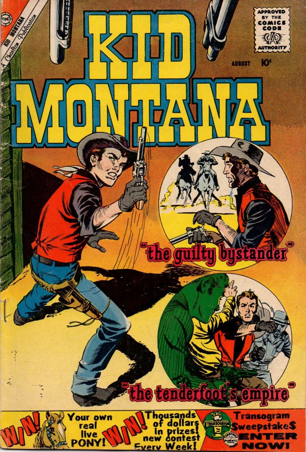 Comic Book Cover For Kid Montana 24