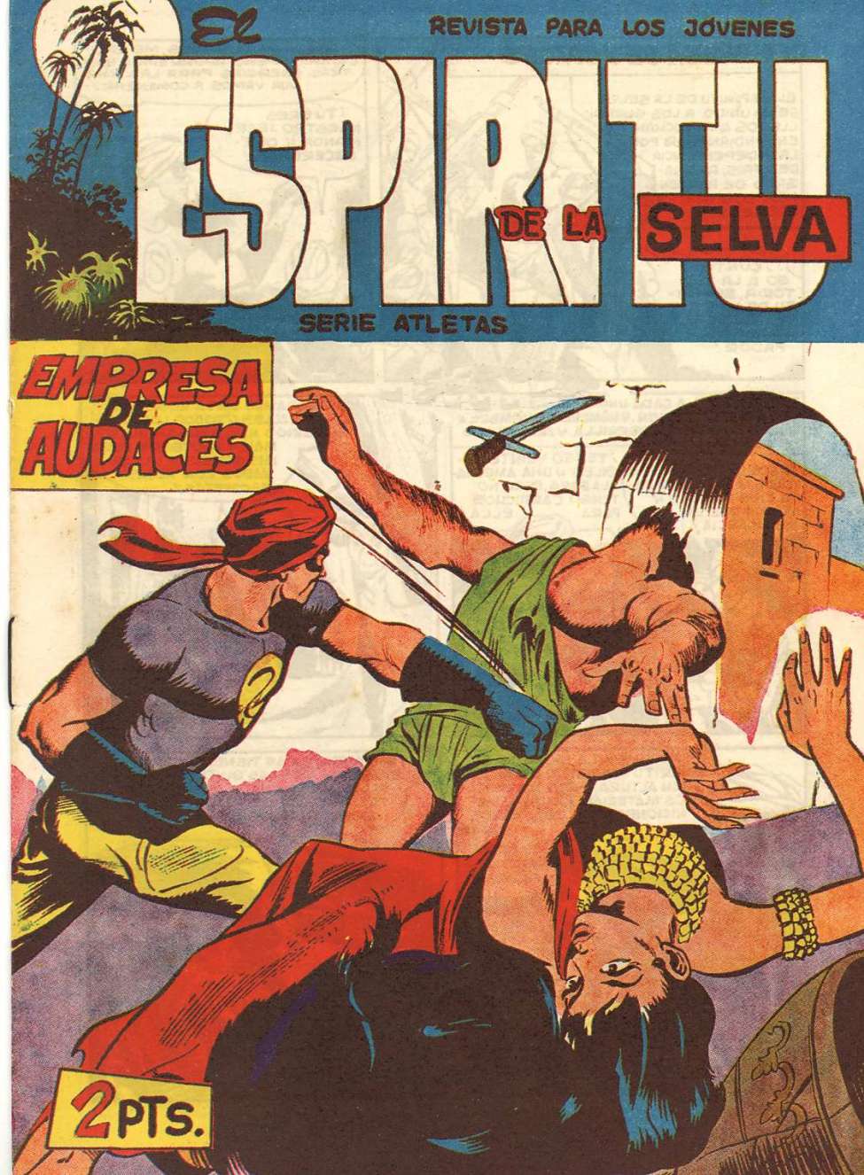 Comic Book Cover For El Espiritu De La Selva 63 - Empresa De Audaces