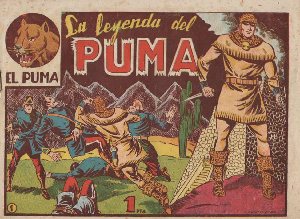 Comic Book Cover For El Puma v2 1 - La Leyenda del Puma
