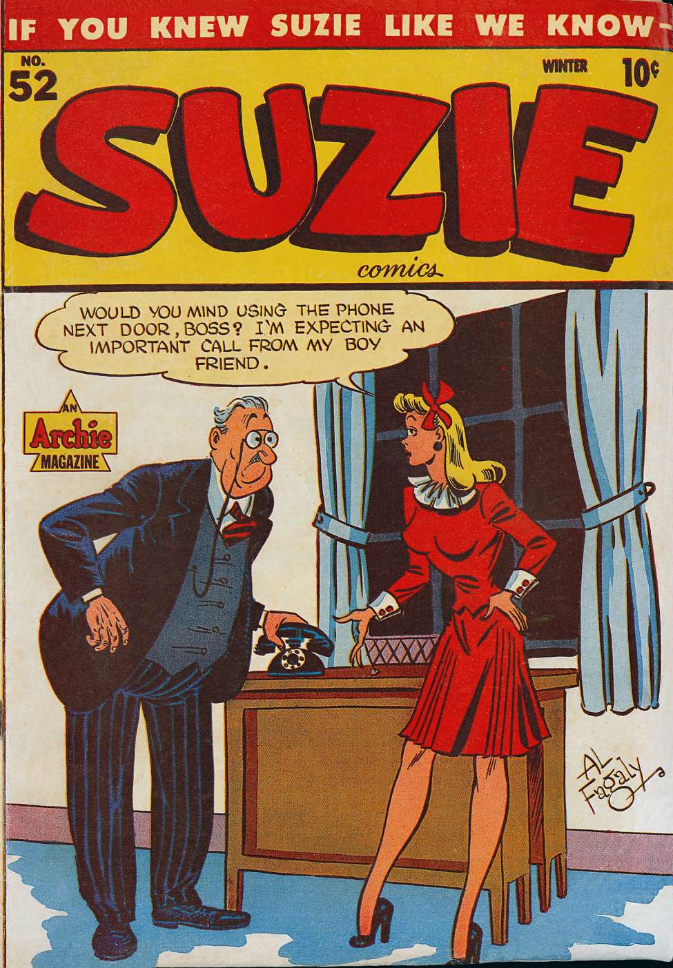 Book Cover For Suzie Comics 52