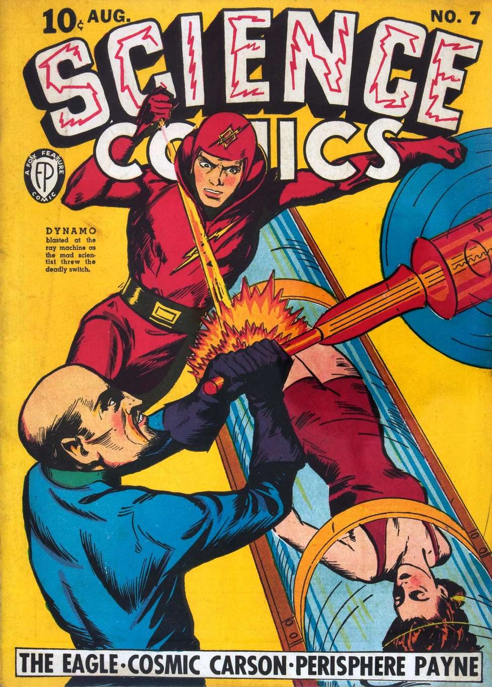 Comic Book Cover For Science Comics 7