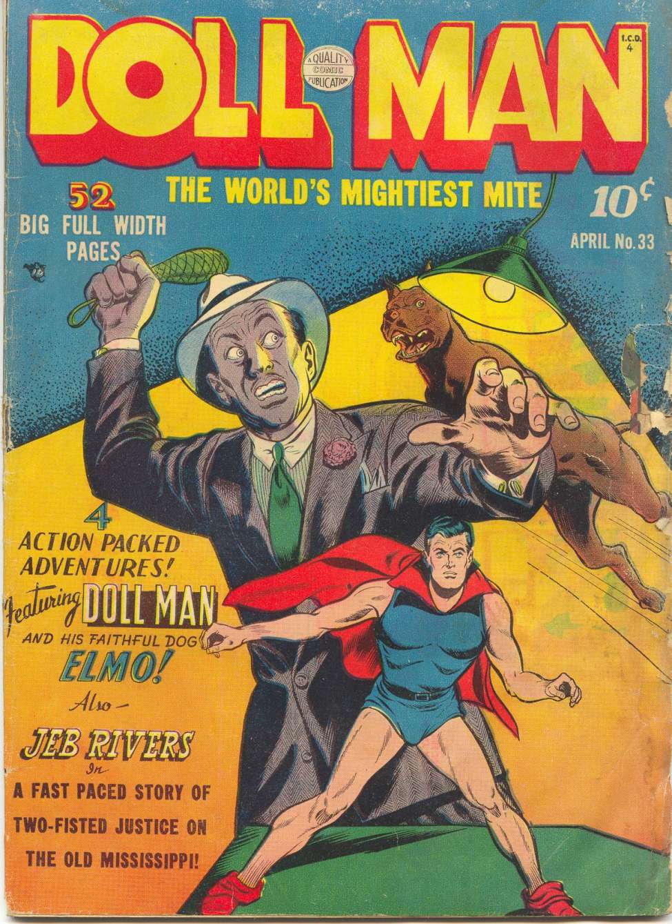 Comic Book Cover For Doll Man 33