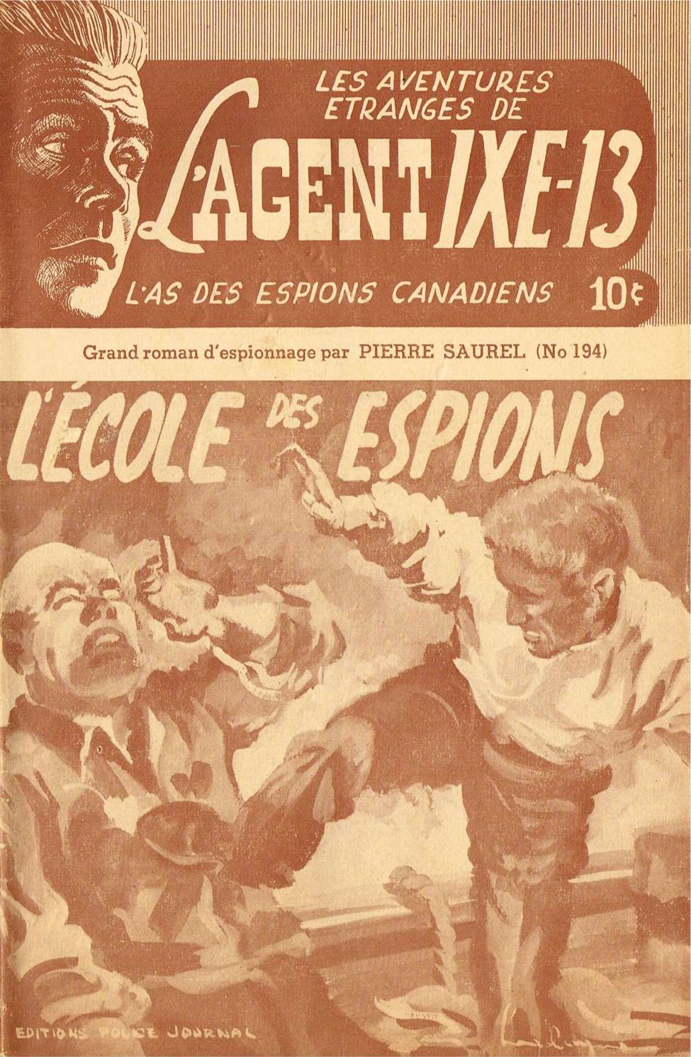 Comic Book Cover For L'Agent IXE-13 v2 194 - L'école des espions