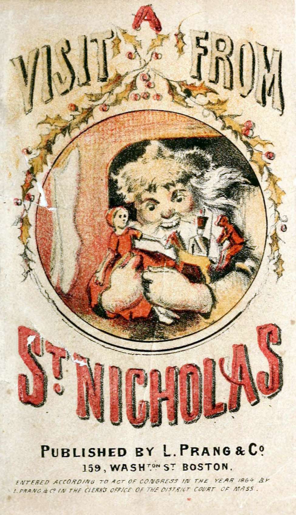 Book Cover For A Visit From St. Nicholas