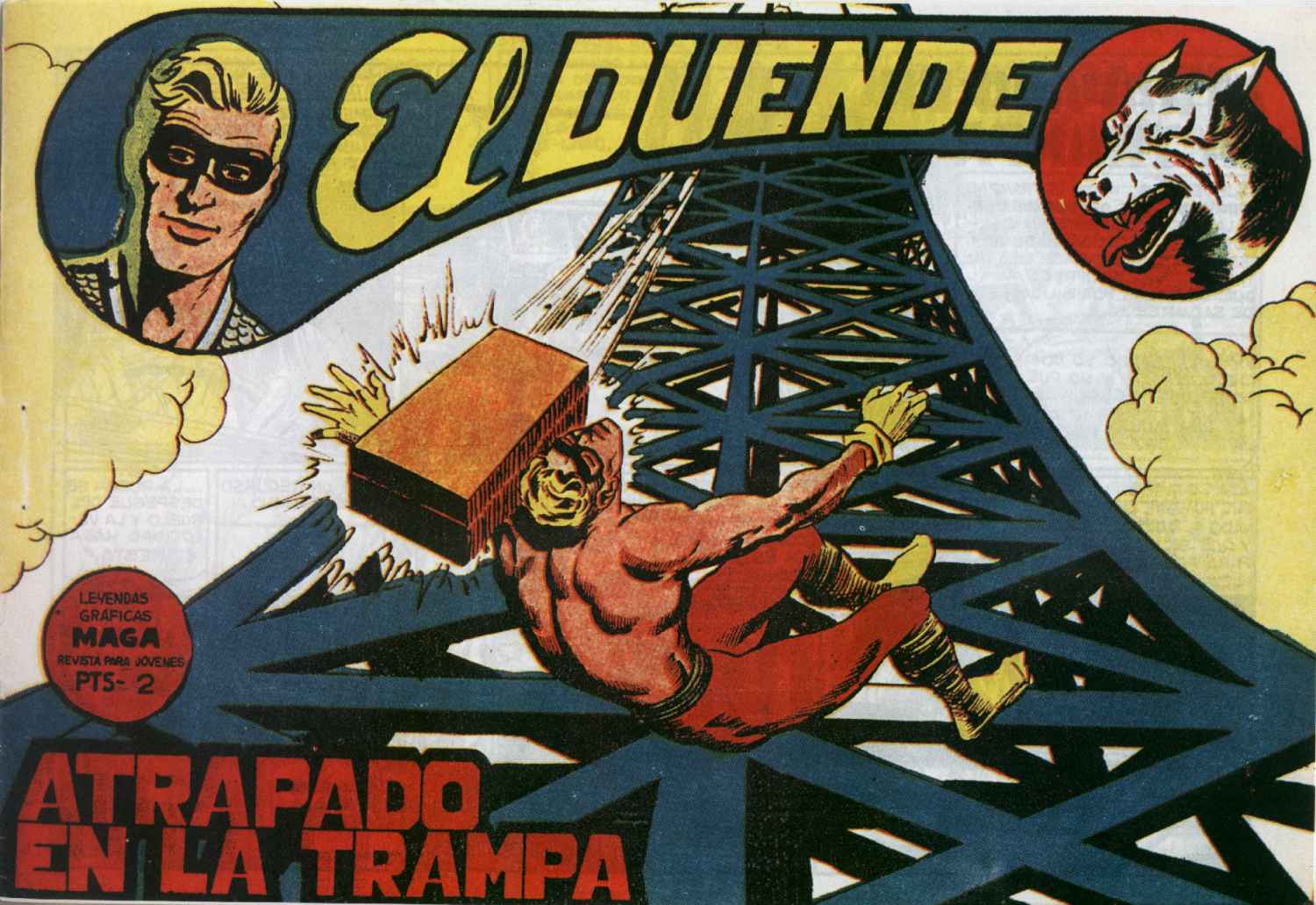 Comic Book Cover For El Duende 31 - Atrapado en la trampa