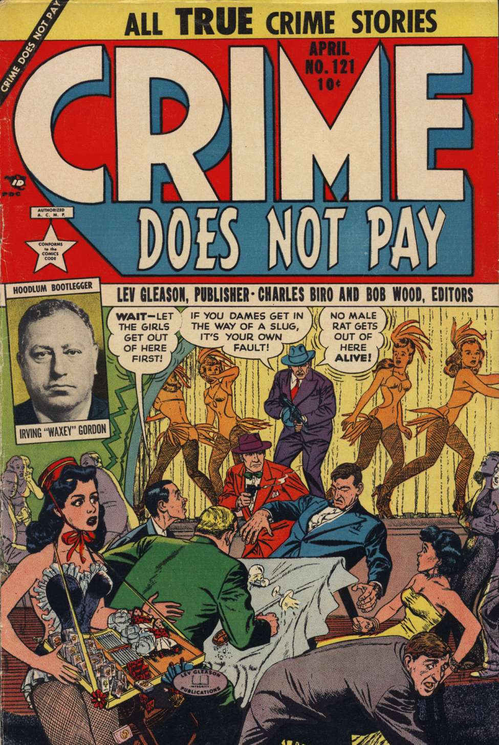 Book Cover For Crime Does Not Pay 121