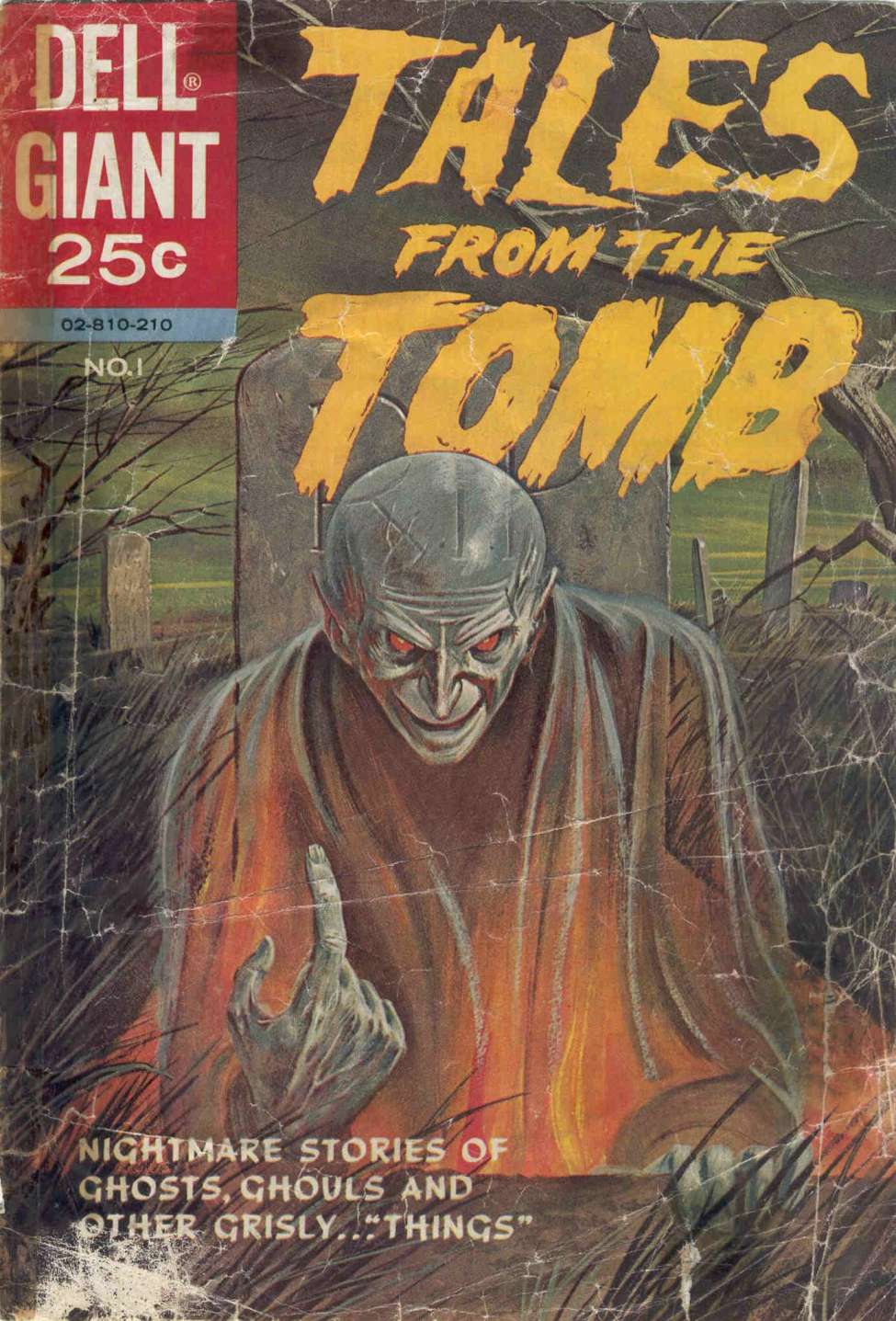 Comic Book Cover For Tales From the Tomb