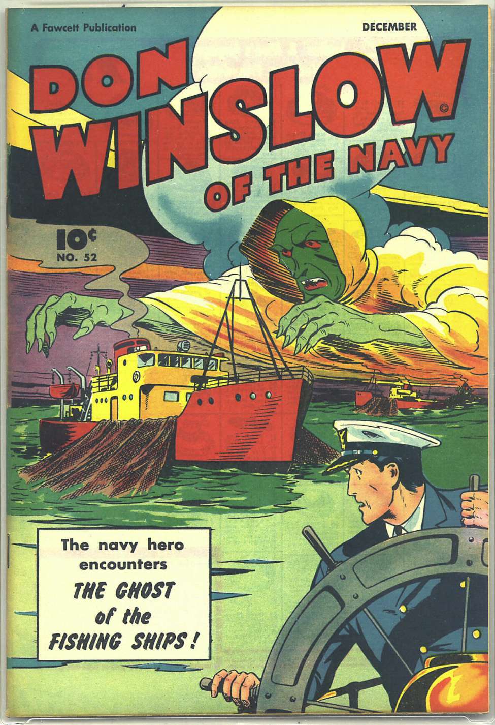 Comic Book Cover For Don Winslow of the Navy 52