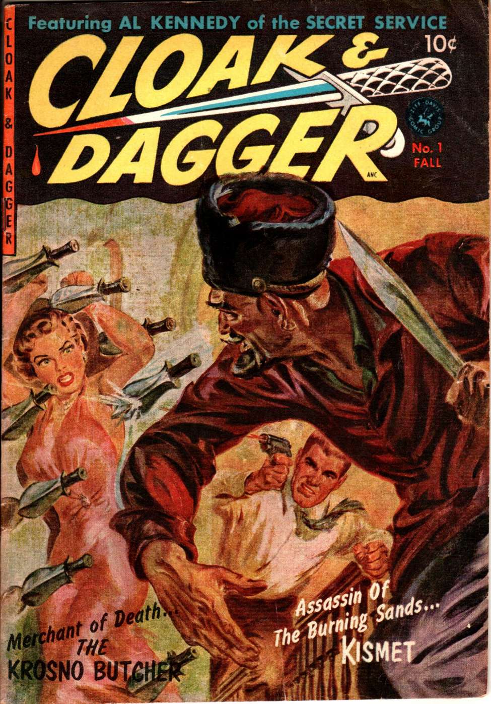 Comic Book Cover For Cloak And Dagger 1