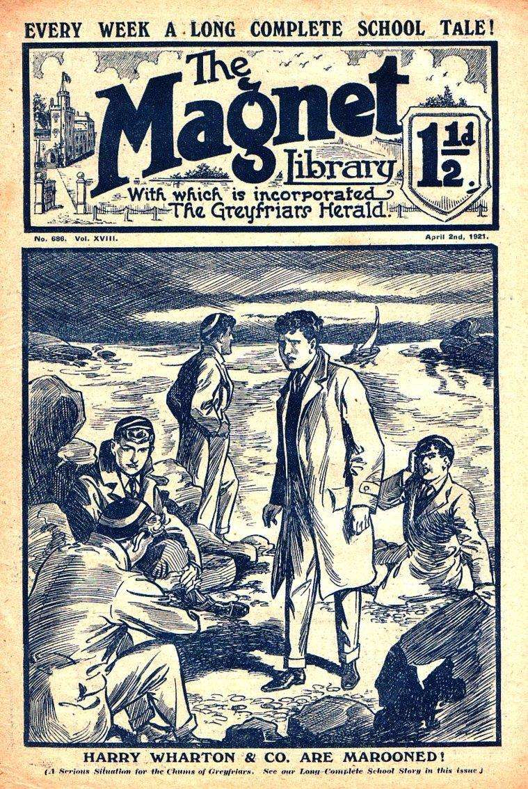 Book Cover For The Magnet 686 - Marooned!
