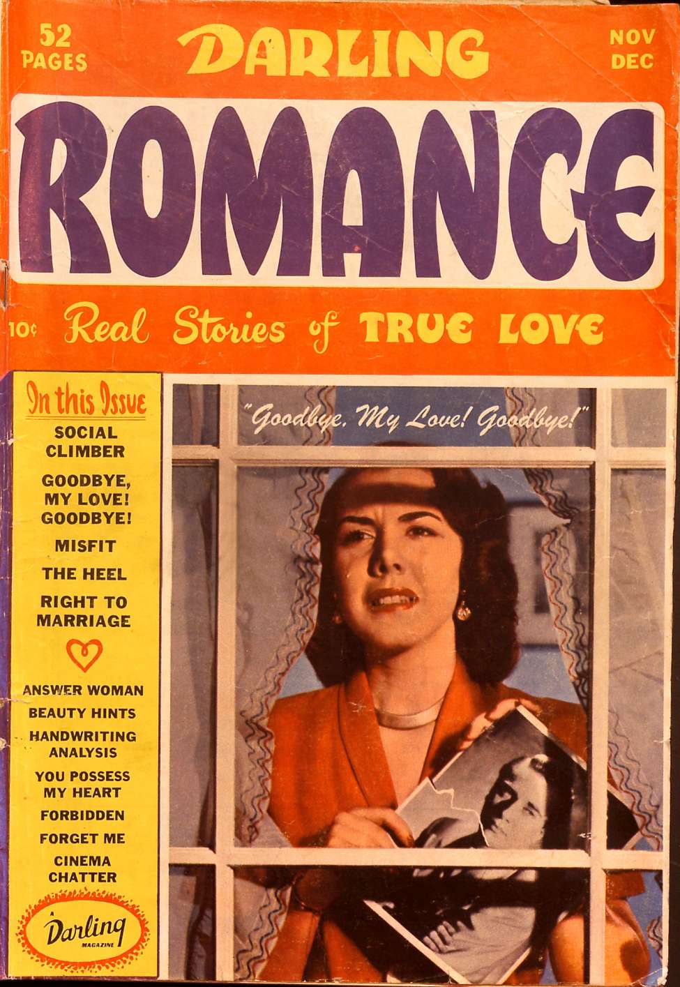 Comic Book Cover For Darling Romance 2