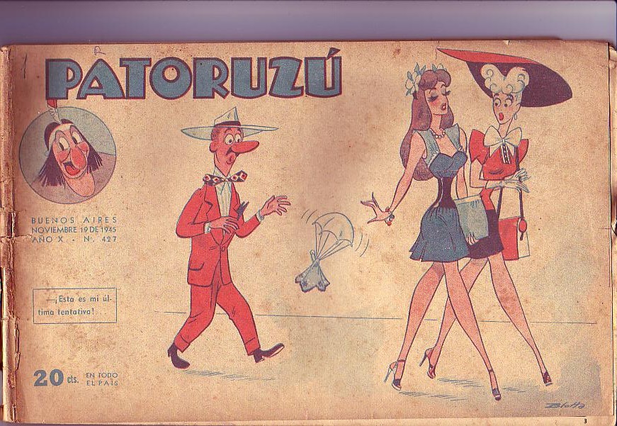 Comic Book Cover For Patoruzú 427