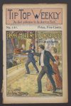 Cover For Tip Top Weekly 141 - Frank Merriwell's Understudy