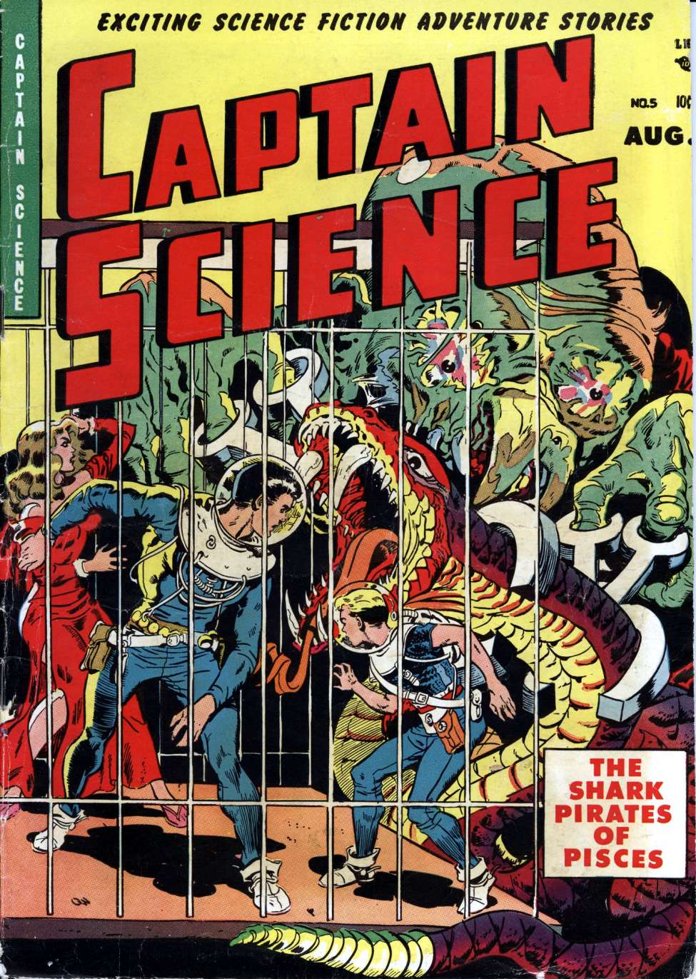Comic Book Cover For Captain Science 5