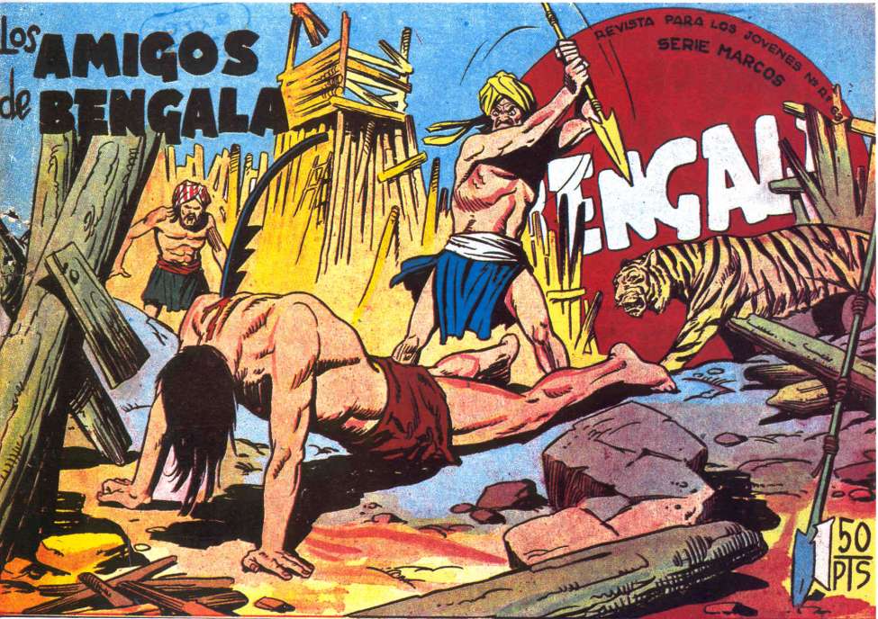 Comic Book Cover For Bengala 25 - Los Amigos De Bengala