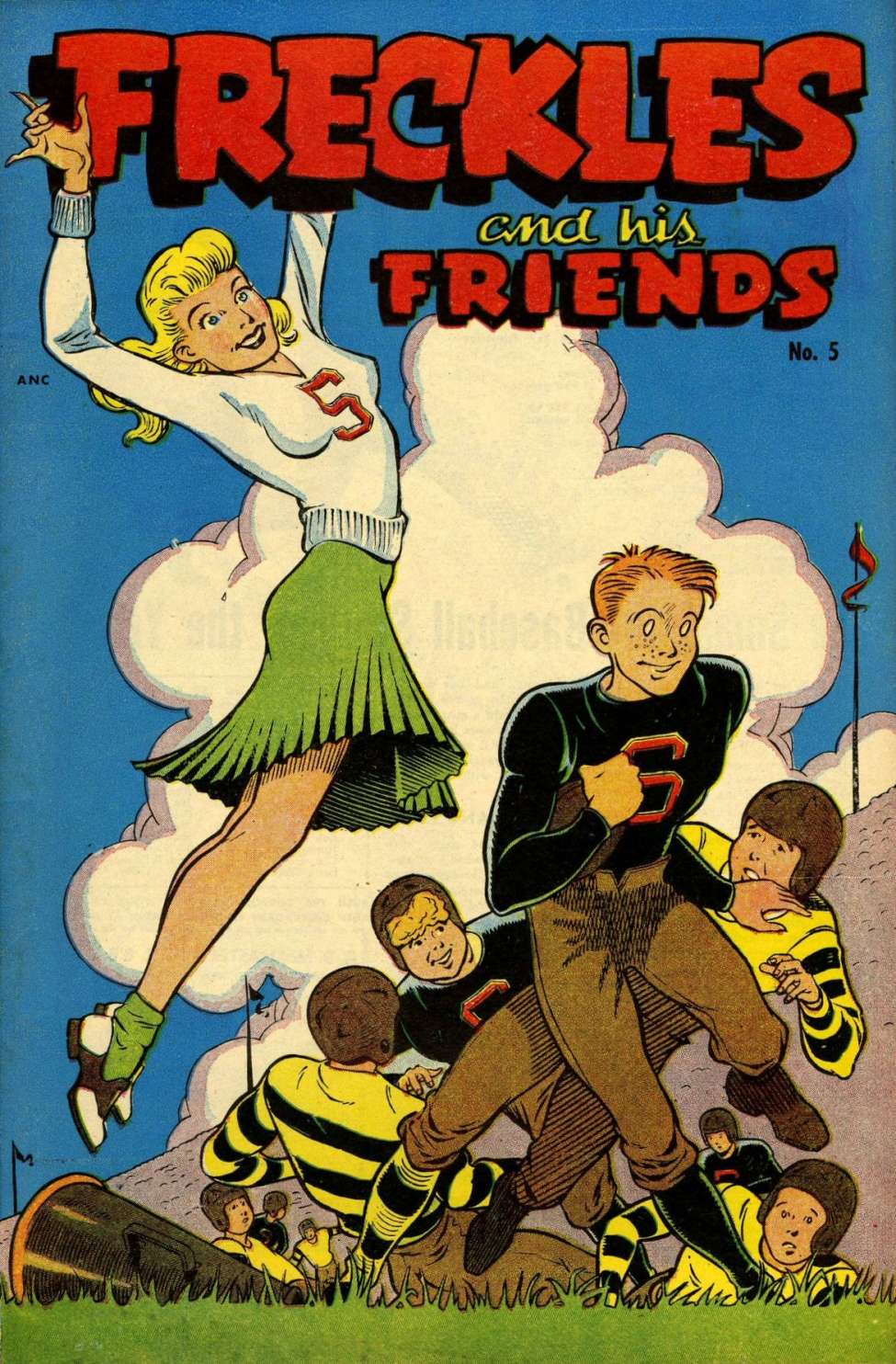 Comic Book Cover For Freckles and His Friends 5