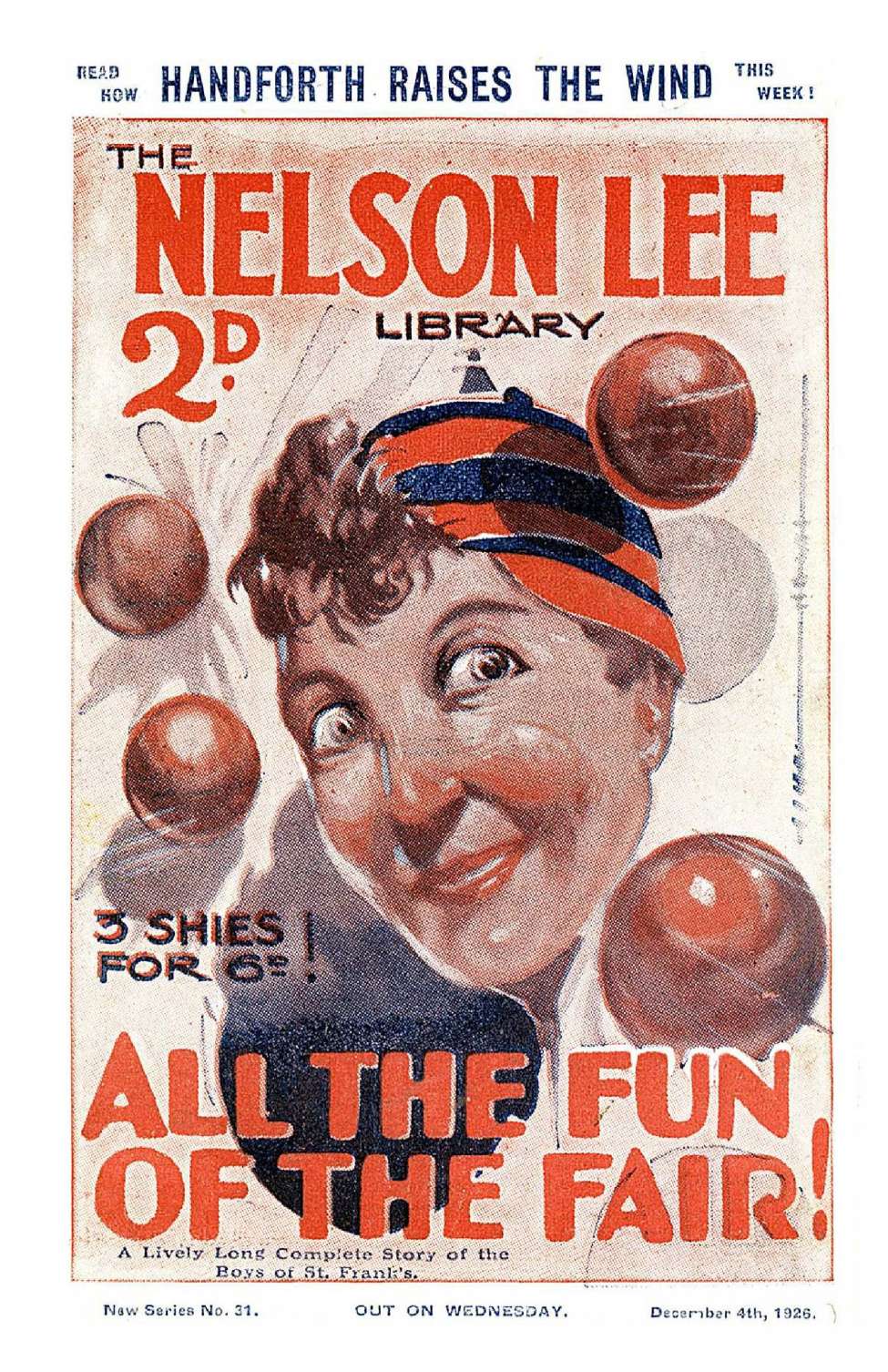 Book Cover For Nelson Lee Library s2 31 - All the Fun of the Fair