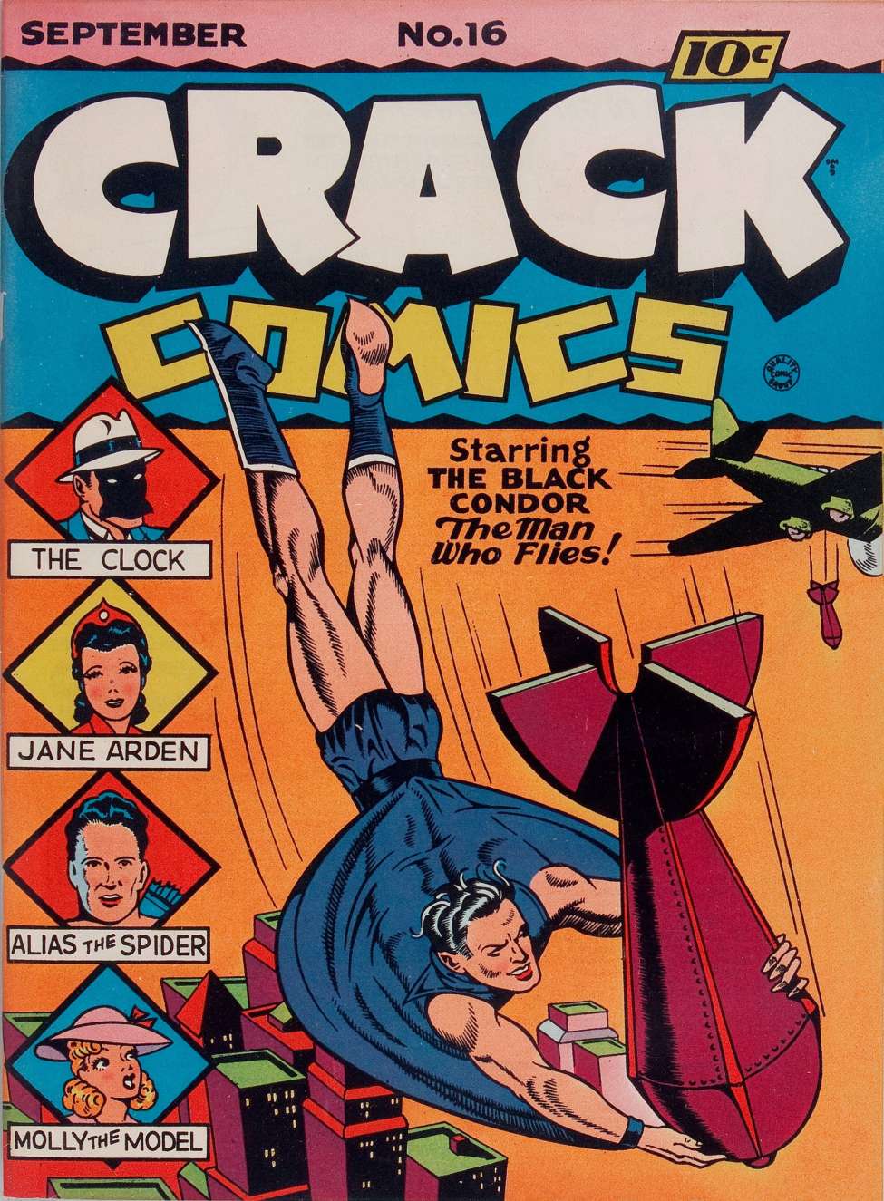 Book Cover For Crack Comics 16