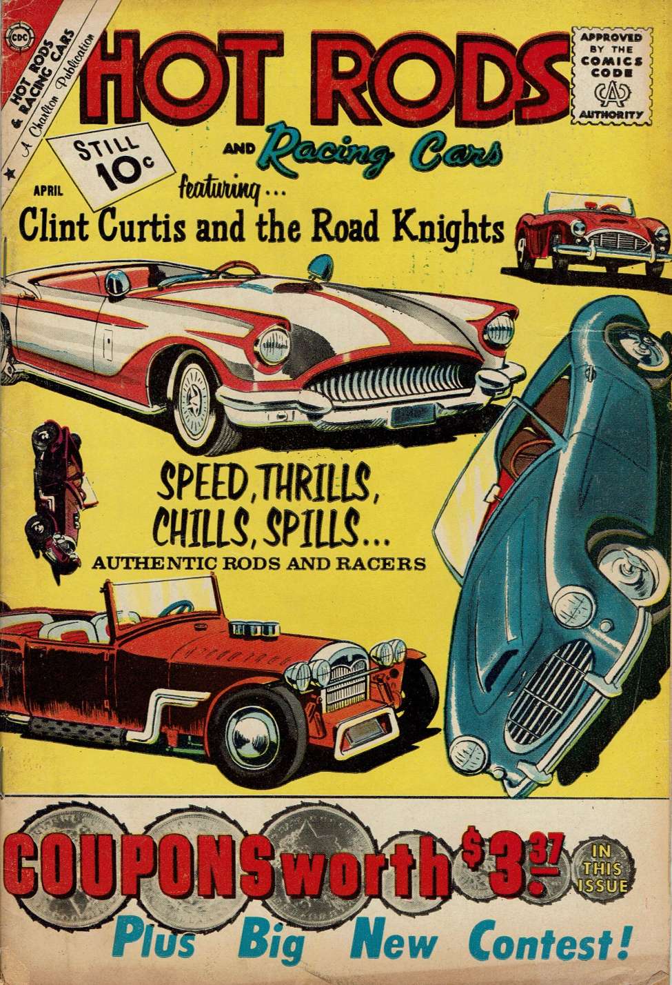 Book Cover For Hot Rods and Racing Cars 51