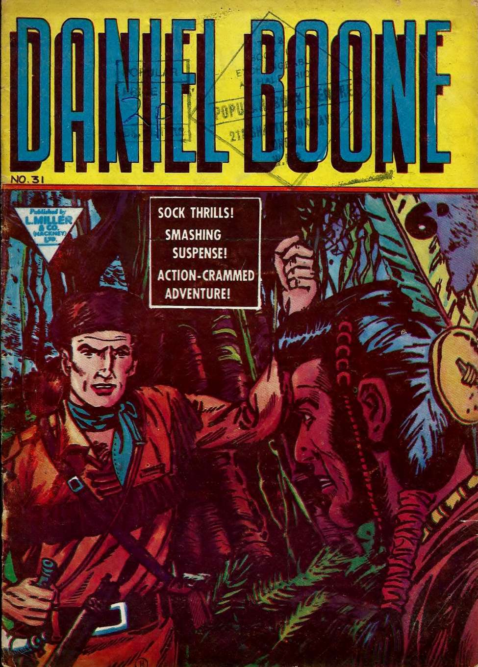 Comic Book Cover For Daniel Boone 31