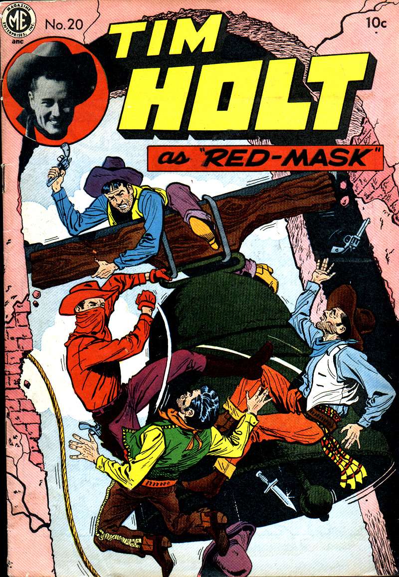 Comic Book Cover For Tim Holt 20
