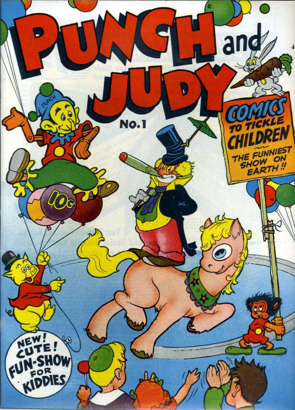 Comic Book Cover For Punch and Judy v1 1 part 2 - Version 2
