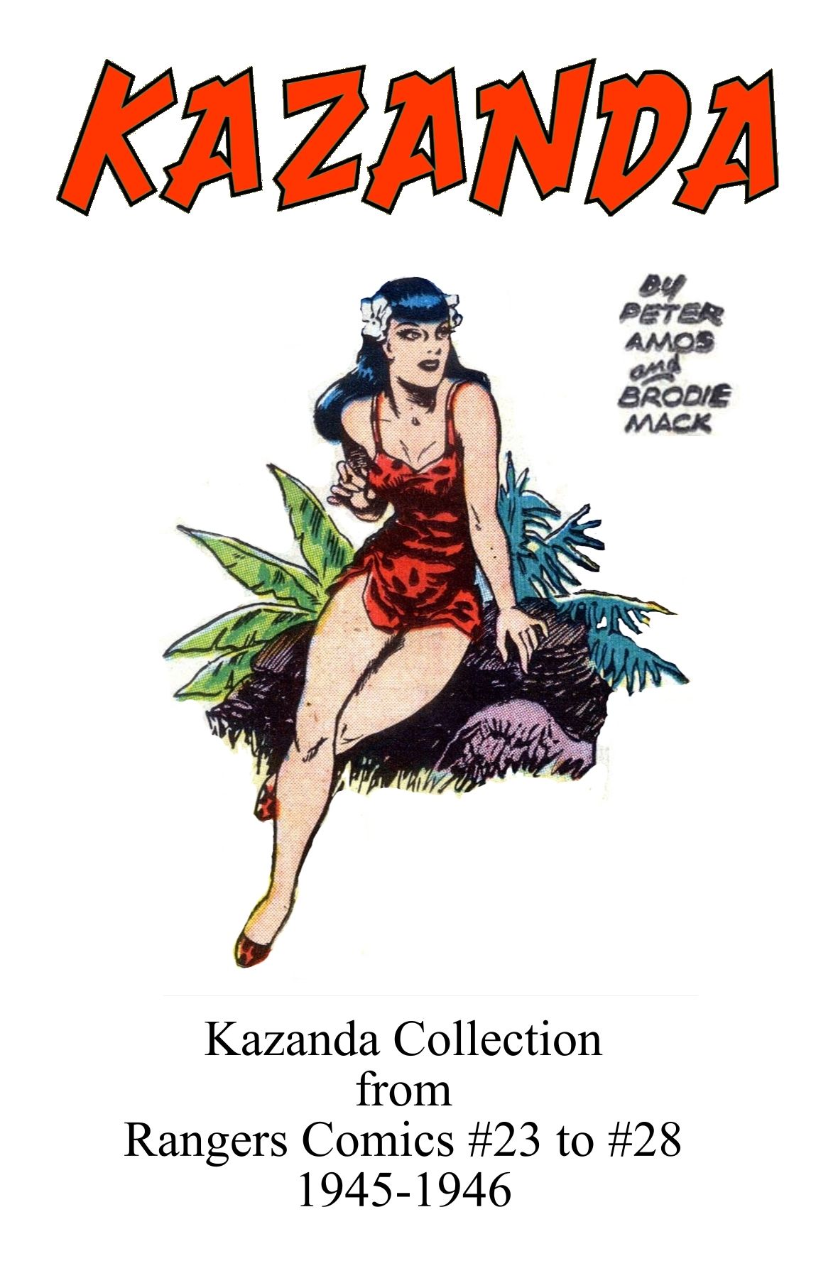 Comic Book Cover For Kazanda Collection (1945-1946)