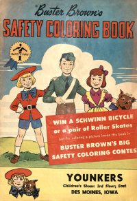 Large Thumbnail For Buster Brown's Safety Coloring Book - Version 1
