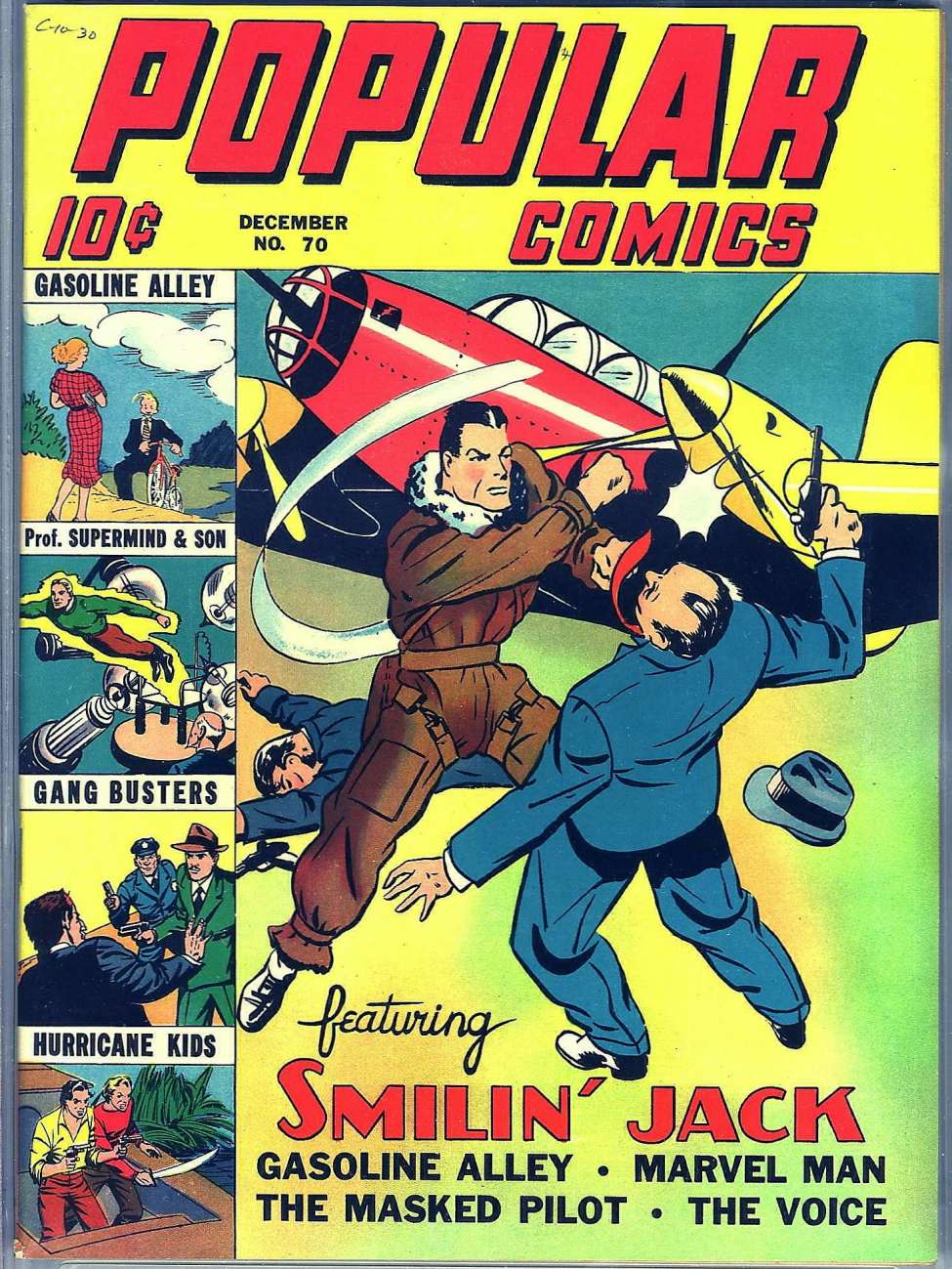 Comic Book Cover For Popular Comics 70 - Version 2