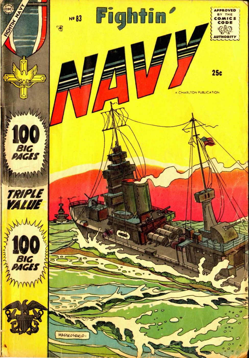 Book Cover For Fightin' Navy 83