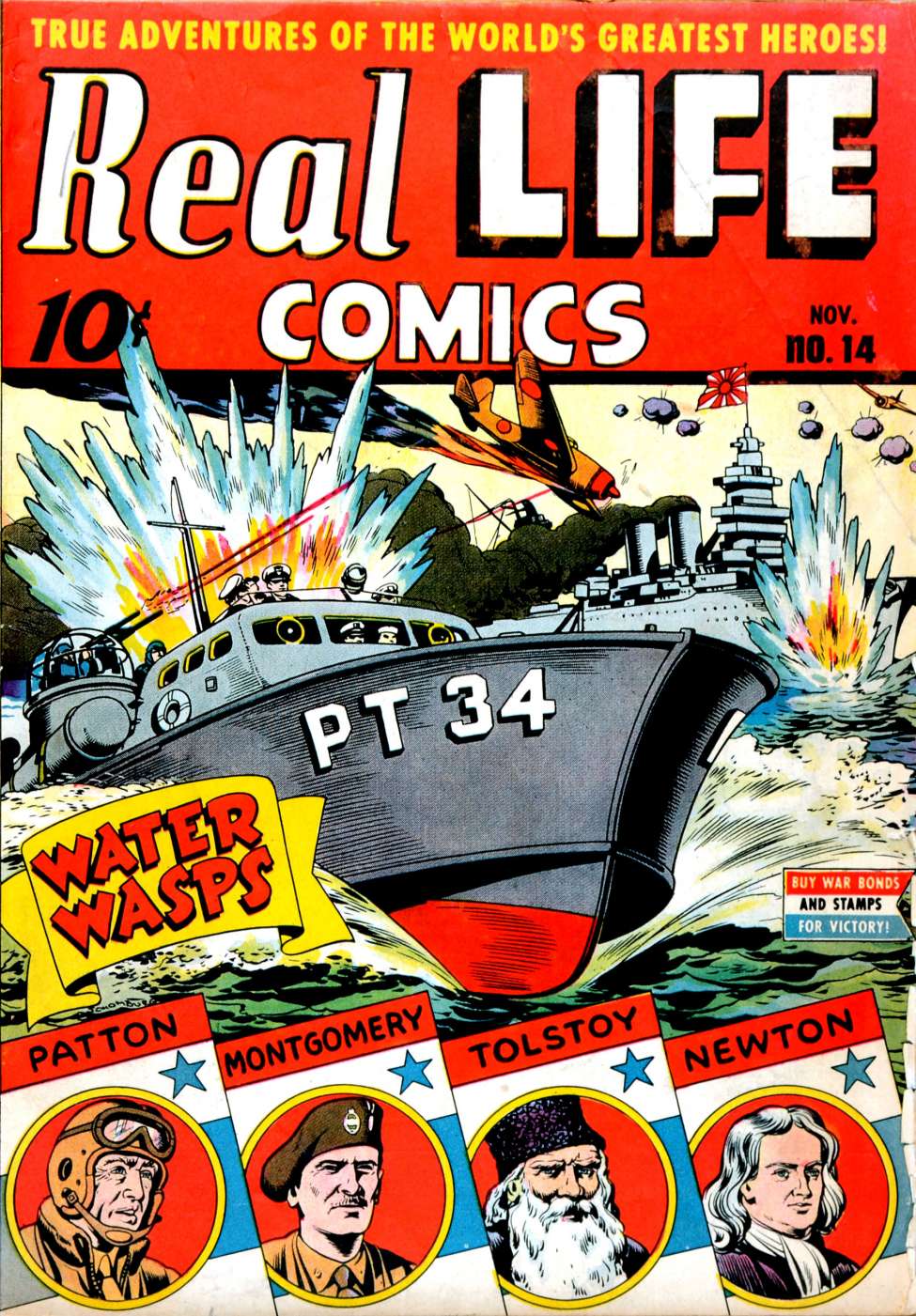 Comic Book Cover For Real Life Comics 14