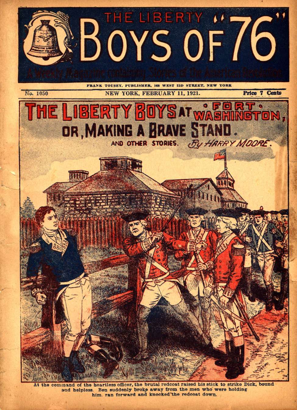 Book Cover For The Liberty Boys of 76 1050 - The Liberty Boys at Fort Washington