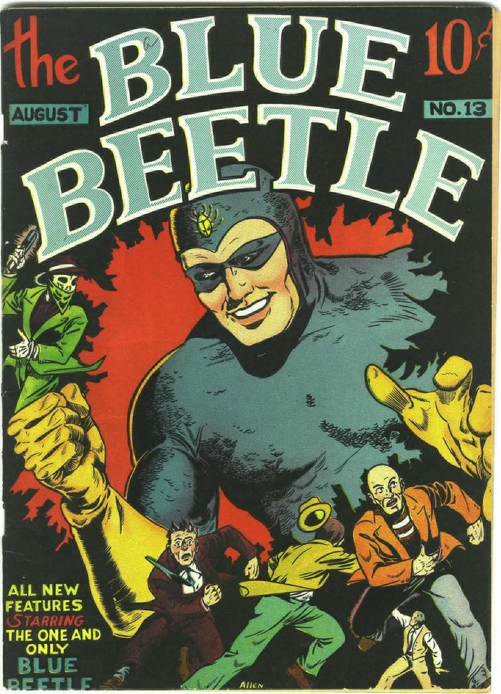 Book Cover For Blue Beetle 13