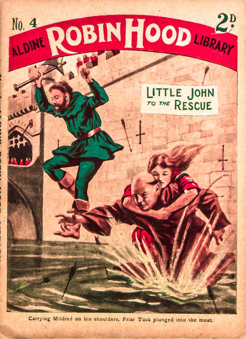 Book Cover For Aldine Robin Hood Library 4 - Little John to the Rescue