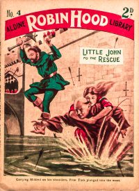 Large Thumbnail For Aldine Robin Hood Library 4 - Little John to the Rescue