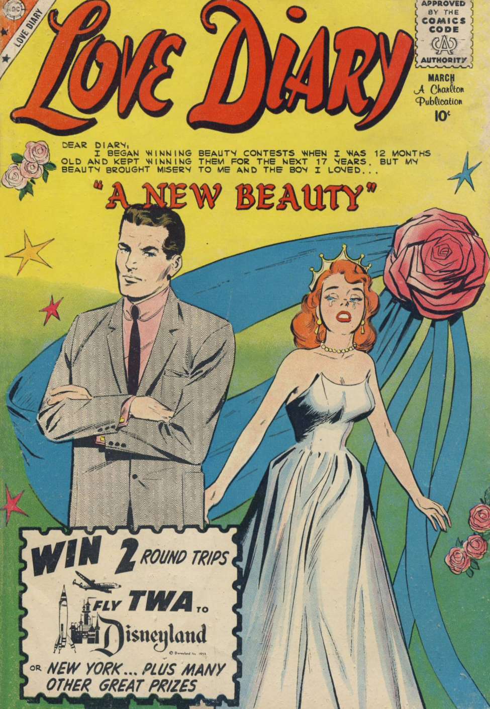 Comic Book Cover For Love Diary 9