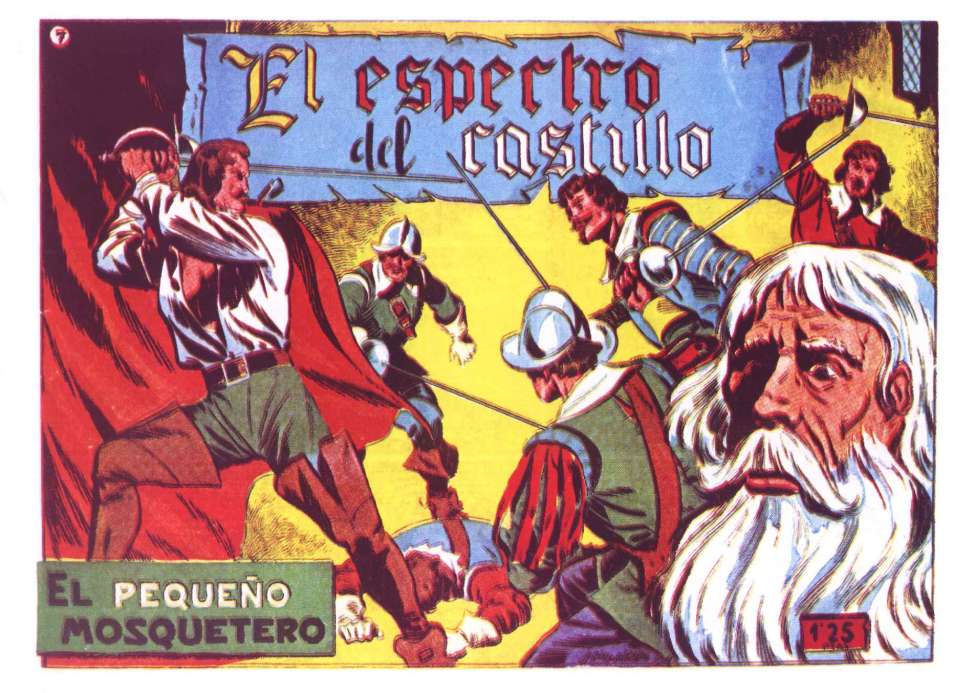 Comic Book Cover For El Pequeño Mosquetero 7 - El Espectro Del Castillo
