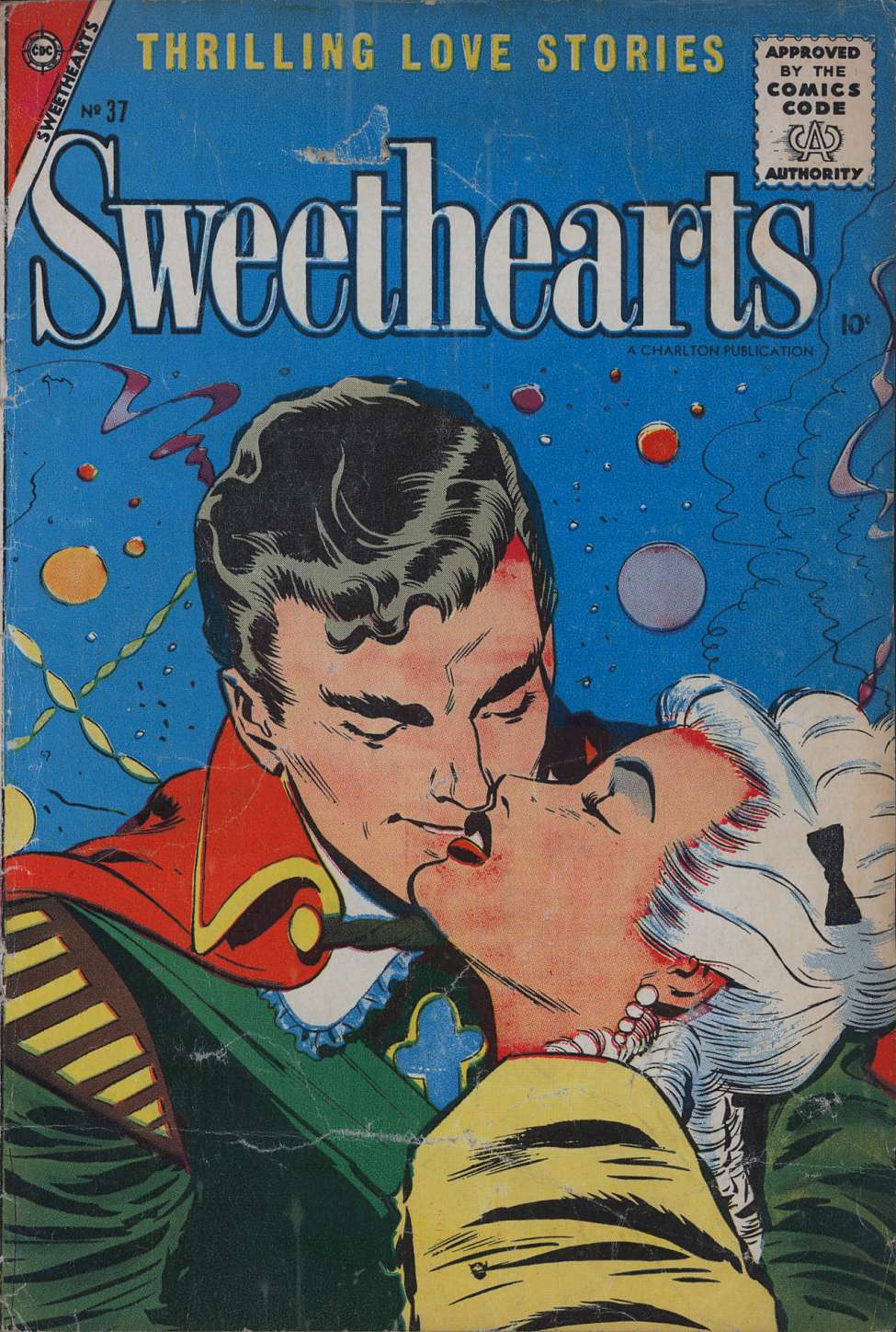 Comic Book Cover For Sweethearts 37 - Version 1