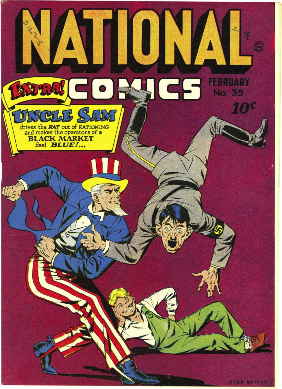 Book Cover For National Comics 39