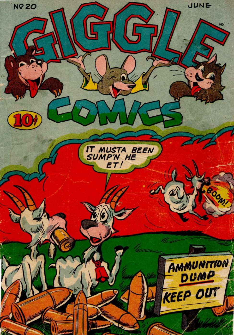 Book Cover For Giggle Comics 20