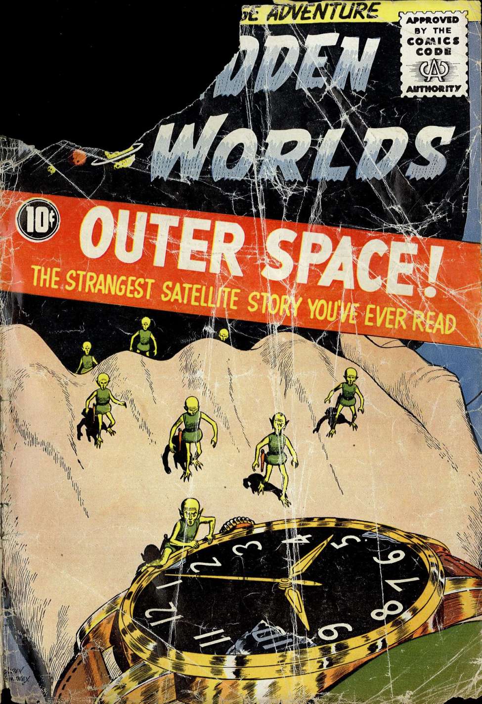 Comic Book Cover For Forbidden Worlds 65