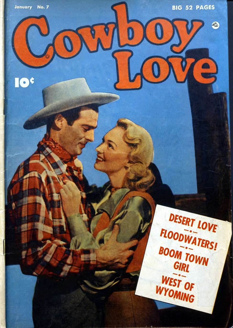 Comic Book Cover For Cowboy Love 7