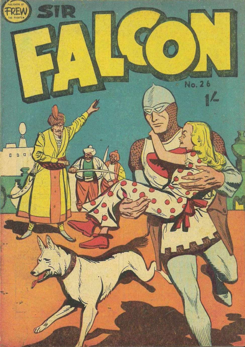 Comic Book Cover For Sir Falcon 26