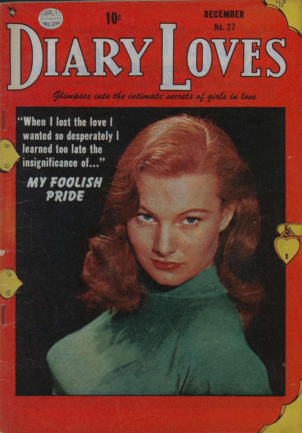 Comic Book Cover For Diary Loves 27