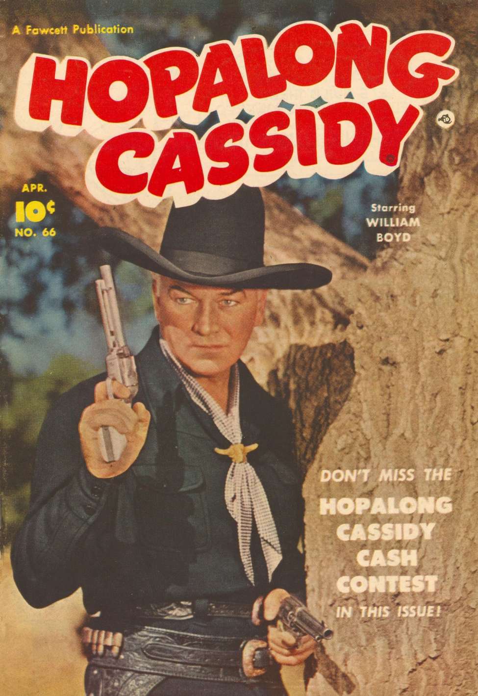 Comic Book Cover For Hopalong Cassidy 66 - Version 2