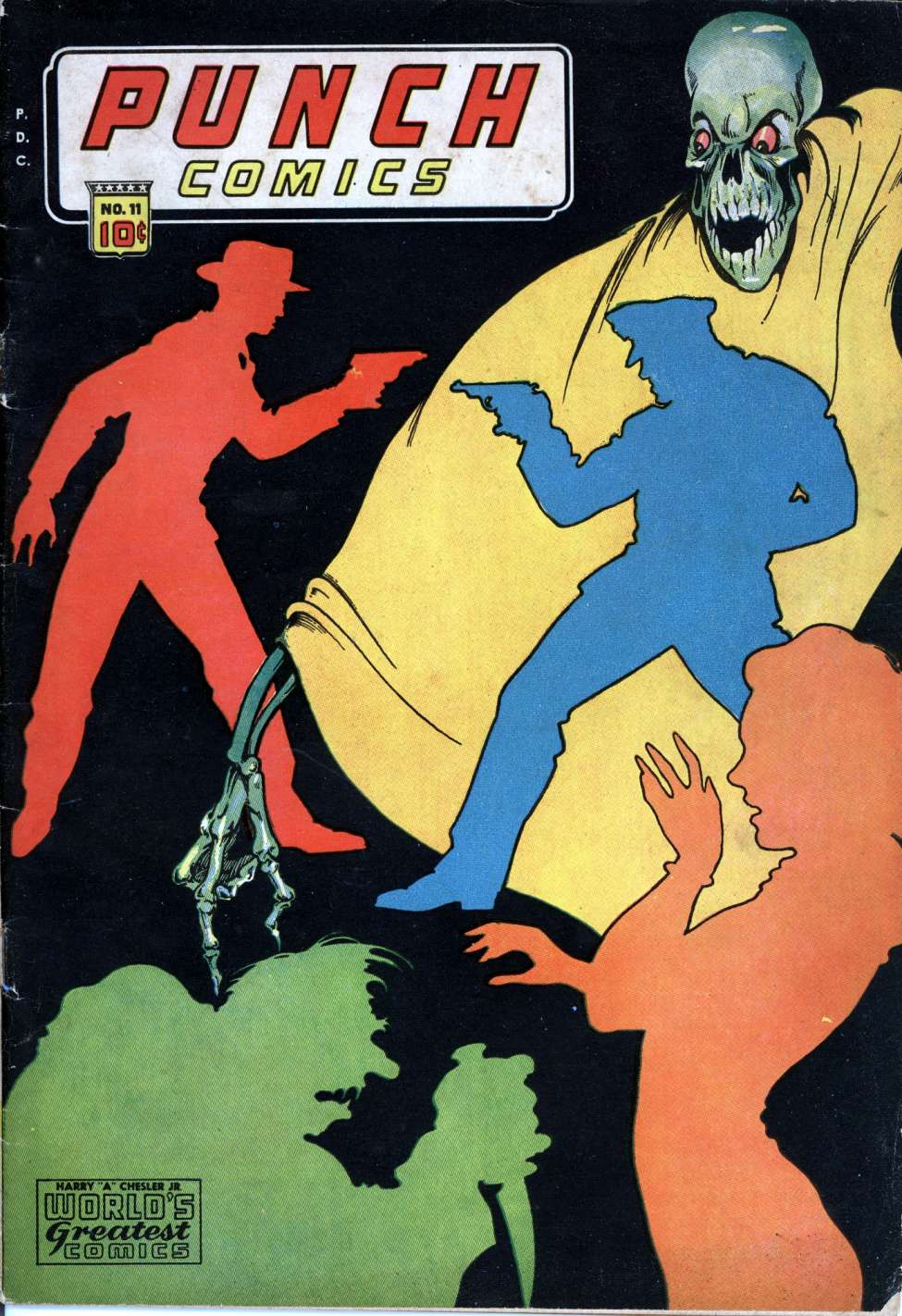 Comic Book Cover For Punch Comics 11