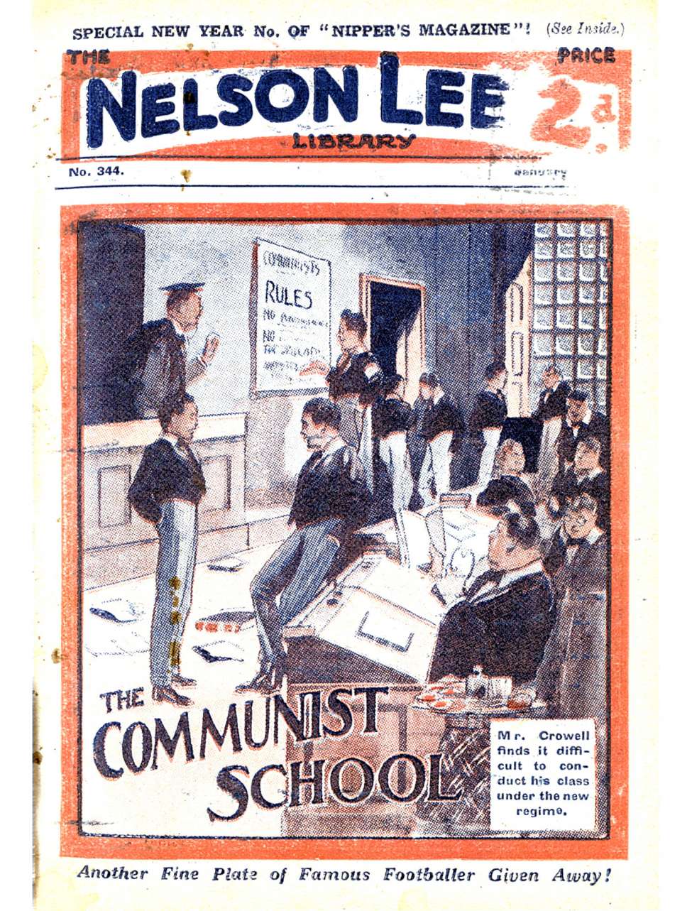 Book Cover For Nelson Lee Library s1 344 - The Communist School