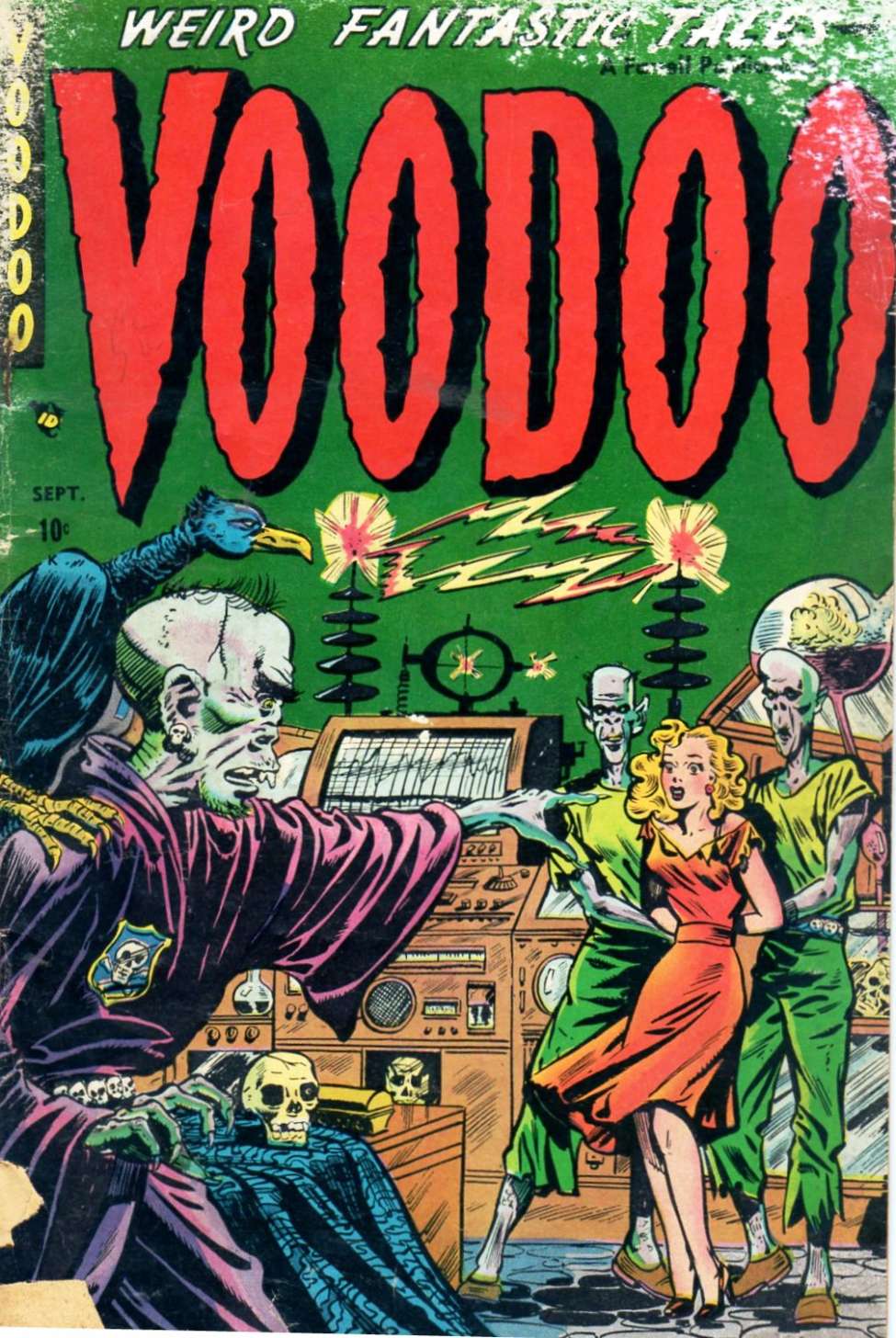Comic Book Cover For Voodoo 3