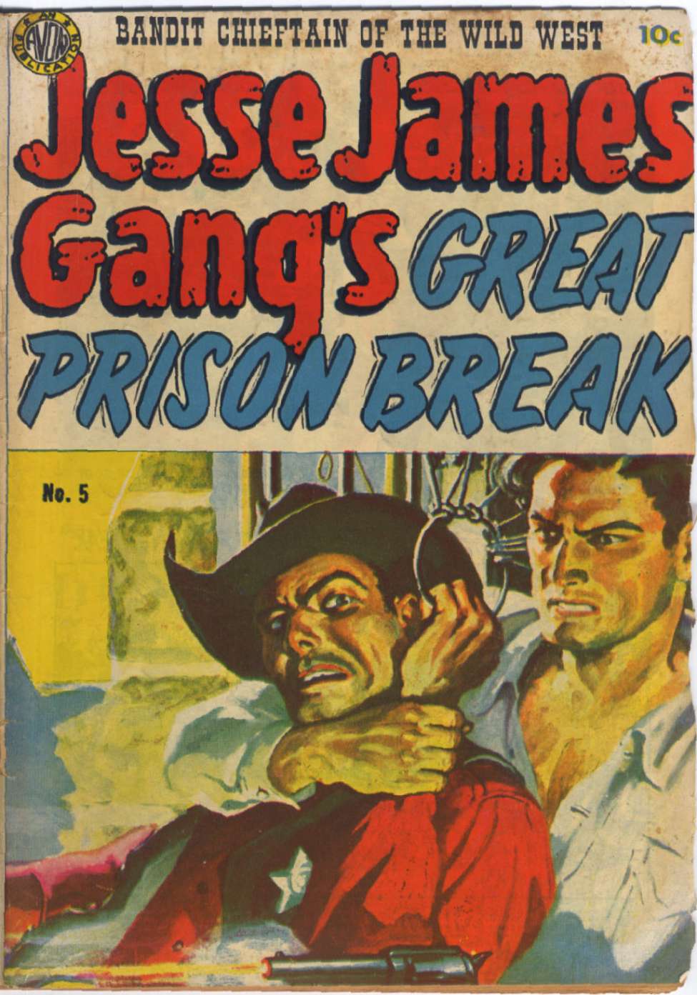 Comic Book Cover For Jesse James 5